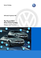 VW - SSP 543_The Passat 2015 - Driver Assist Systems - Self Study Programme 
